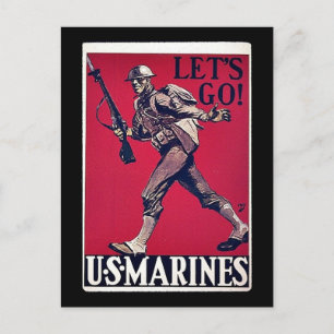 US Marines Briefkaart