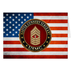US Marines: Hoofd sergeant Gunnery (USMC MGySgt)