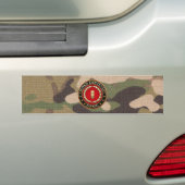 US Marines: Tweede luitenant (USMC 2ndLt) [3D] Bumpersticker (Op auto)