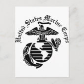 US MC United States Marine Corps Briefkaart (Voorkant)