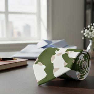 US Militair Camouflage Groene Camo Seamless Patroo Stropdas