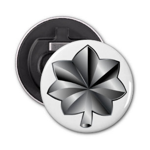 US Militaire Rank - Luitenant-kolonel Button Flesopener