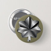 US Militaire Rank - Luitenant-kolonel Ronde Button 5,7 Cm (Voorkant /achterkant)