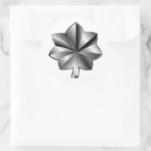 US Militaire Rank - Luitenant-kolonel Ronde Sticker (Tas)