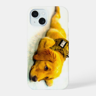 US MILITAIRE SERVICE DOG iPhone 15 HOESJE
