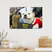 US MILITAIRE SERVICE DOG POSTER (Keuken)