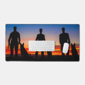 US MILITAIRE WERKDOG BUREAUMAT (Keyboard & Muis)