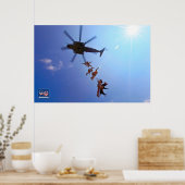 US MILITAIRE WERKDOG POSTER (Keuken)