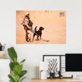 US MILITAIRE WERKDOG POSTER (Thuiskantoor)