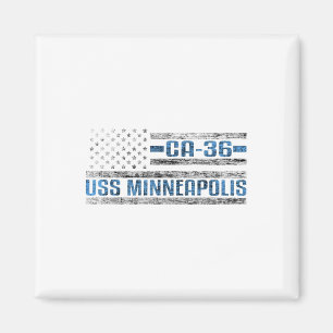 US Minneapolis World War Cruiser CA-36 Amerikaanse Magneet