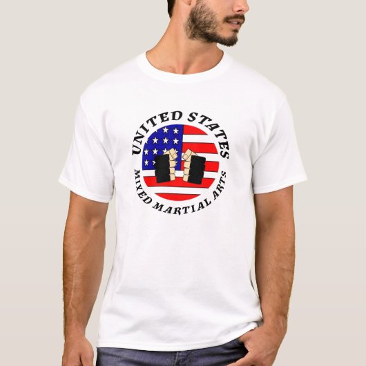 US MMA T-SHIRT (Voorkant)