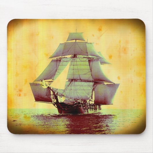 US Monongahela Sailing Ship Muismat (Voorkant)