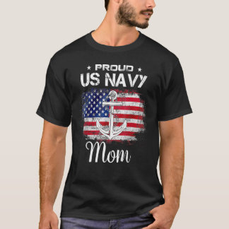 Us Na Vy Trots Moederdag  Moeder Vrouwendag T-Shir T-shirt