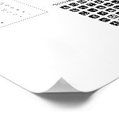 US National Park Service Map Symbols Poster (Hoek)