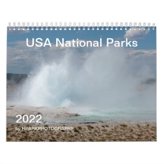 US National Parks 2022 Calendar Kalender