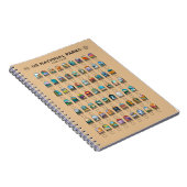 US National Parks of America Checklist  Notitieboek (Rechterzijde)