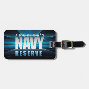 US Navy Amerikaanse marinereserve Bagagelabel