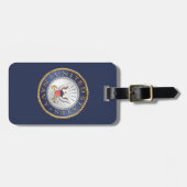 US Navy Bagagelabel (Voorkant horizontaal)