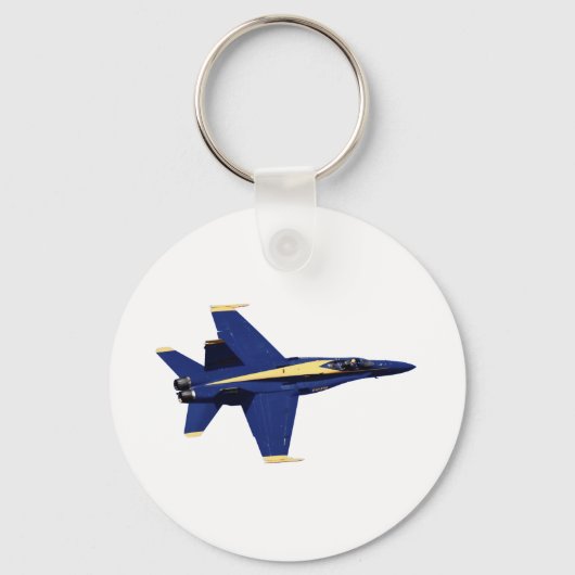 US NAVY Blue Angels in vlucht op vliegweek Sleutelhanger (Voorkant)