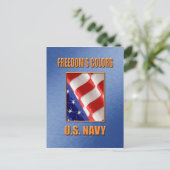 US Navy Briefkaart (Staand voorkant)