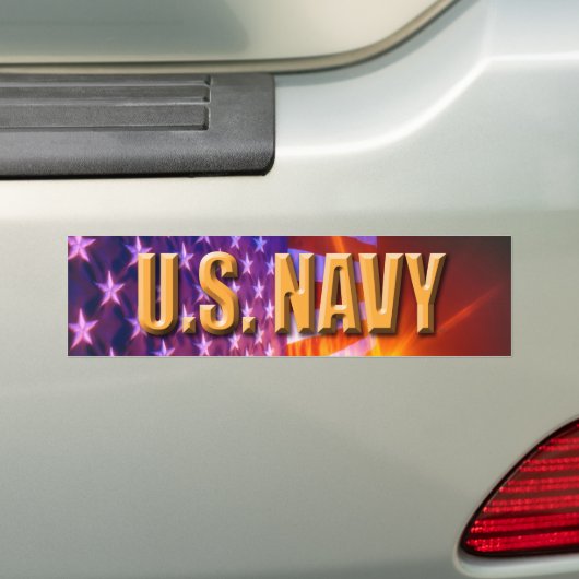 US Navy Bumpersticker (Op auto)