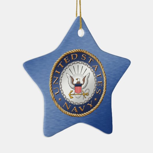 US Navy Ceramic Ornament (Rechts)