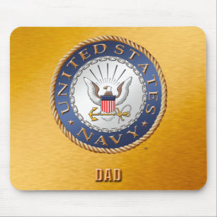 US Navy Dad Mousepad Muismat