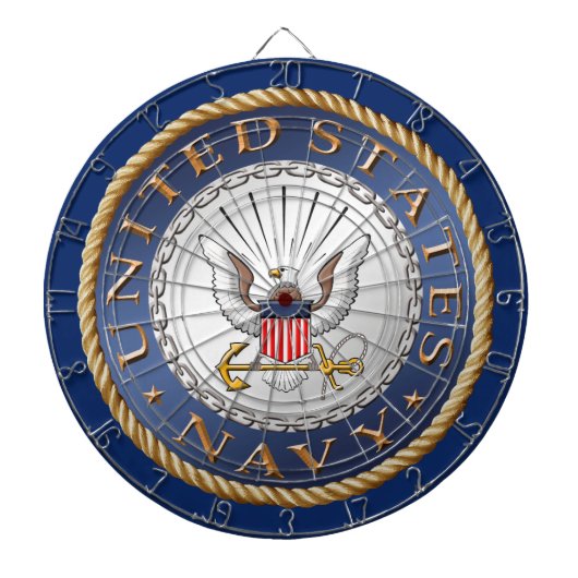 US Navy Dartboard Dartbord (Voorkant)