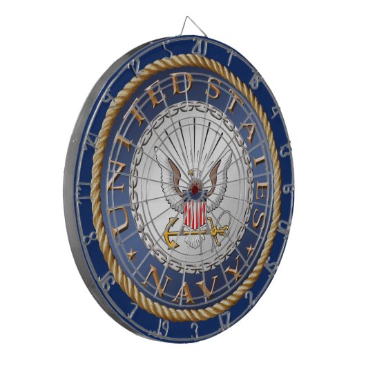 US Navy Dartboard Dartbord (Voorkant Links)