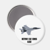 US Navy F-18 Super Hornet Magneet (Voorkant / Achterkant)