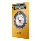 US Navy Family Mini Klembord (Angled2)
