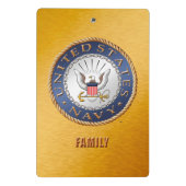 US Navy Family Mini Klembord (Achterkant)