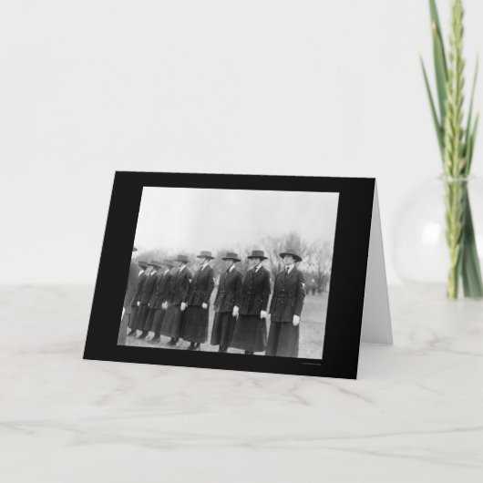 US Navy Lady Lineup 1912 Kaart (Voorkant)