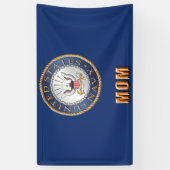 US Navy Mam Banner (Verticaal)