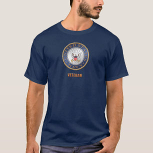 US Navy Mannen Basic America T-shirt