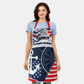 US Navy Schort (Gedragen)