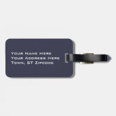 US Navy Seabee Bagagelabel (Achterkant horizontaal)