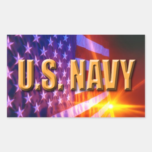 US Navy Sticker (Voorkant)