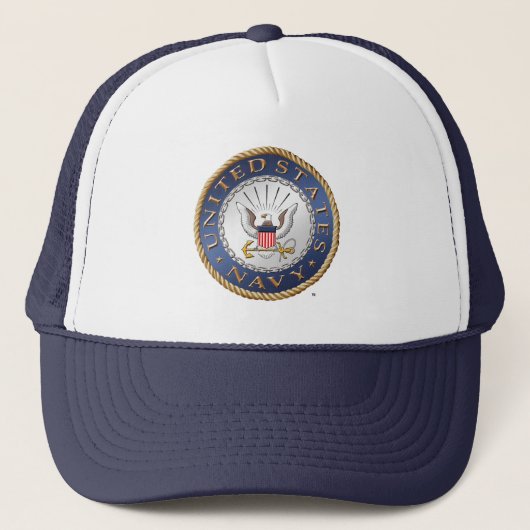 US Navy Trucker Hat Trucker Pet (Voorkant)