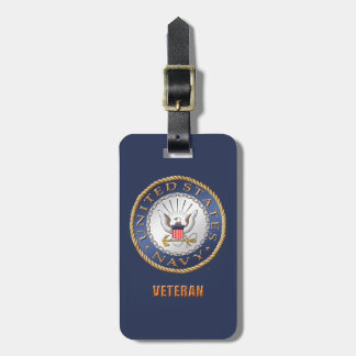 US Navy Veteran Bagagelabel