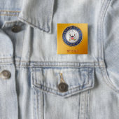 US Navy Veteran Button (In situ)