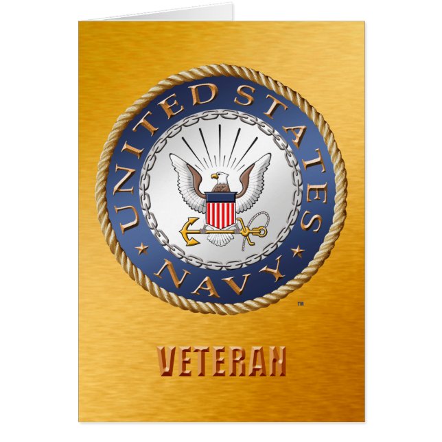 US Navy Veteran Card (Voorkant)