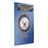 US Navy Veteran Mini Clipboard Mini Klembord (Schuin)