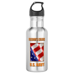 US Navy Water Bottle (18 oz) Waterfles