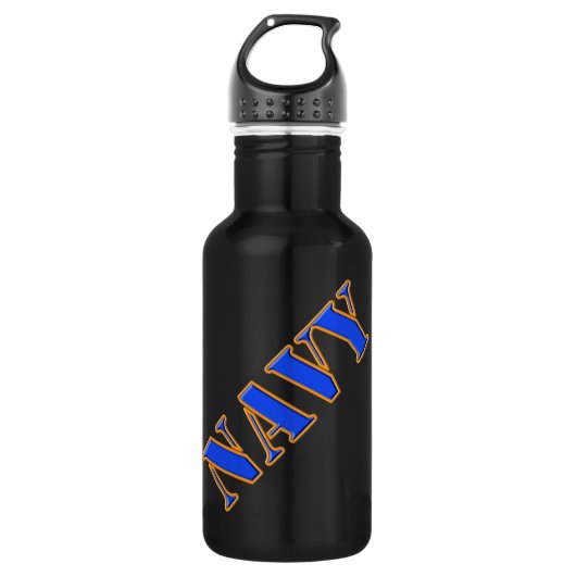 US Navy Water Bottle Waterfles (Voorkant)