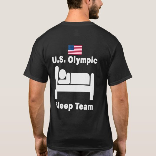 US Olympic Sleep Team T-Shirt (Achterkant)