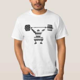 US Olympisch Lifting Mono-T-shirt T-shirt