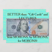 US One Hundred Dollar Star Note Notitiekaartje (Voorkant / Achterkant)