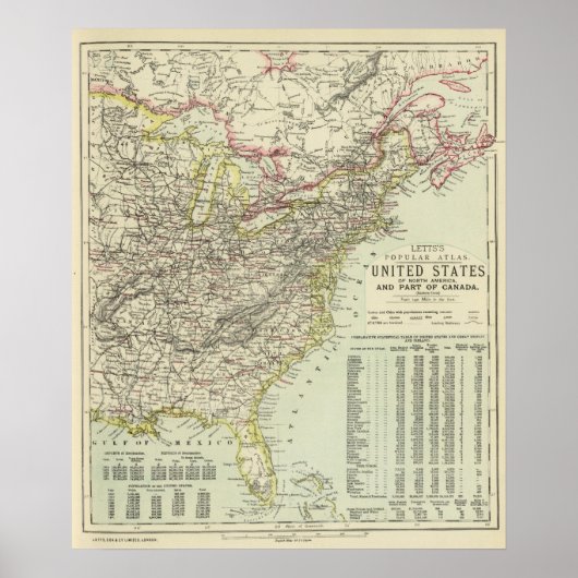 US Oost Poster (Voorkant)