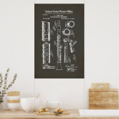 US Patent - Klarinet Poster (Keuken)